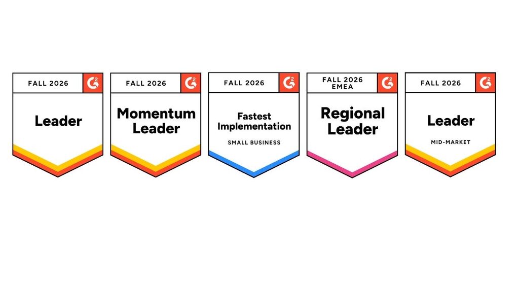 G2 Fall 2026 - Best LMS Platform Badges
