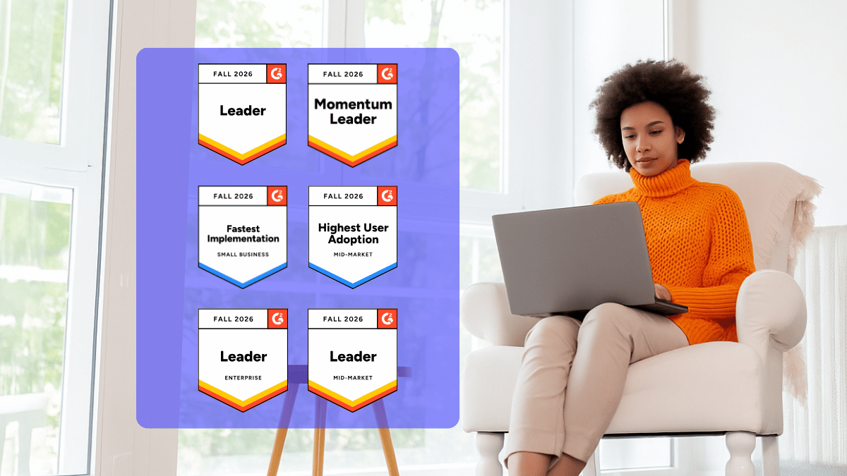 Zensai recognized as a G2 Leader with 60 badges in the G2 Fall 2026 Market Reports